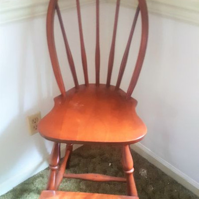 Maple booster chair - windsor back