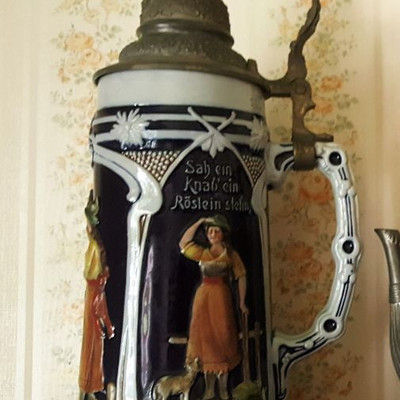 One of German stein collection