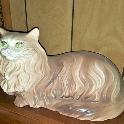 Large ceramic cat - part of cat collection