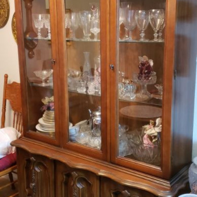 Pre-sale @ $380.00
Late Mid Century China Cabinet 
Approx... 48 x 16 x 73   