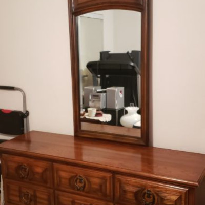 Pre-sale @ $200.00
Vintage Dresser w/ Mirror  
