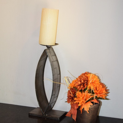 Candle Holder and Plant