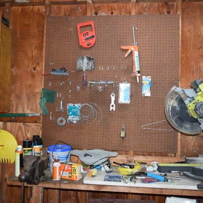 Tool Rack and Tools