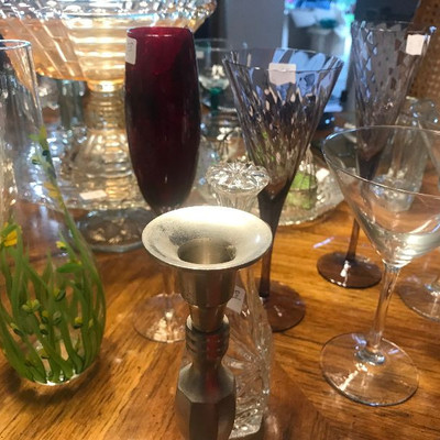 Decorative Glassware Vases