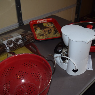 Coffee Maker and Colander