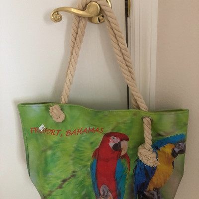 Bahamas Souvenir beach bag