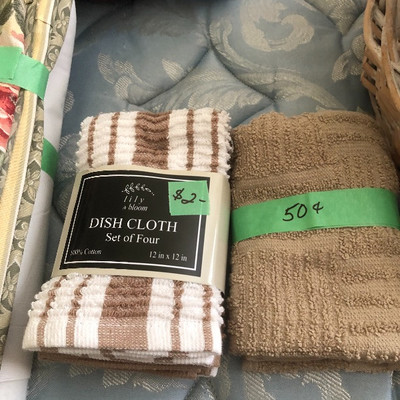 Dish cloths, dish towels