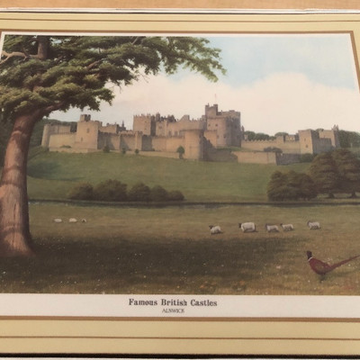Castles of England place mats