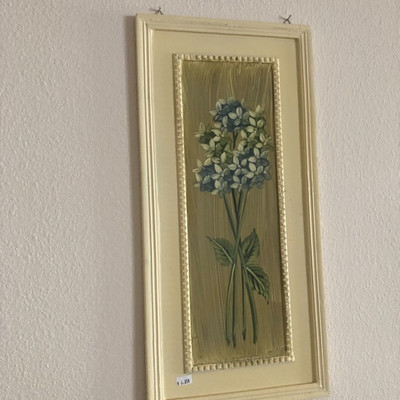 Small vintage wall art