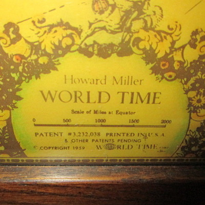 Howard Miller World Time Clock 