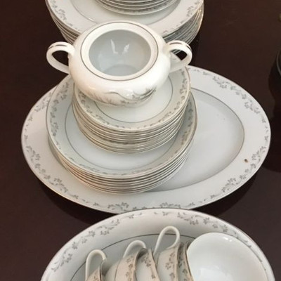 American Queen Fine China Monaco Dish set SGA003 https://www.ebay.com/itm/123796833846