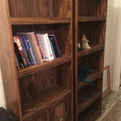 Bookshelves (2) SGA027 Local Pickup https://www.ebay.com/itm/113777158257