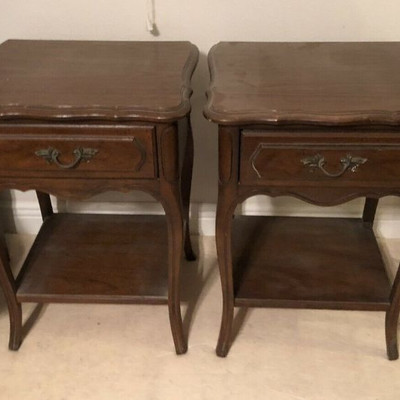 French Provincial Style End Tables (2) SGA041 https://www.ebay.com/itm/113777192368