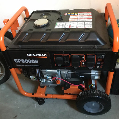 Generator LIKE NEW , Used once for under 6 hours