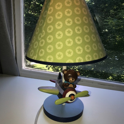 Teddy bear Aviator Lamp