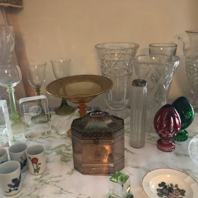 glass and dish ware sets