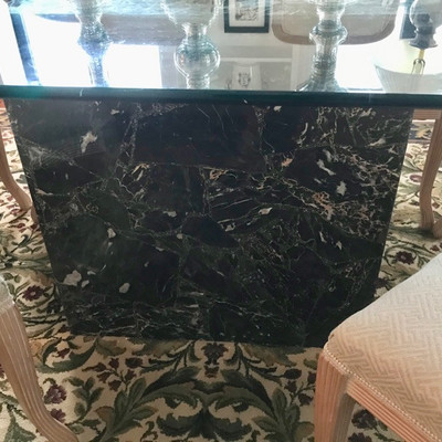 Thomasville marble base and glass dining table $995
Thomasville side chair $99
17 X 19 X 42