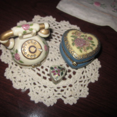 Tons of Trinket Boxes Limoges and more  