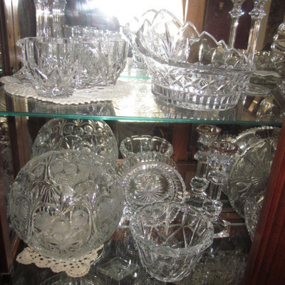 Tons of Crystal, Waterford, Mikasa and more 