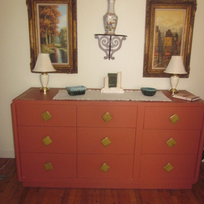 Mid-Century Dressers (Dorothy Draper Style) 