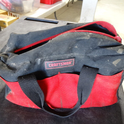 Craftsman tool bag with contents.