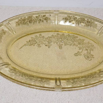 Depression Canary Serving Dish