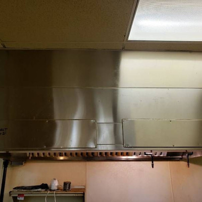 8' stainless hood