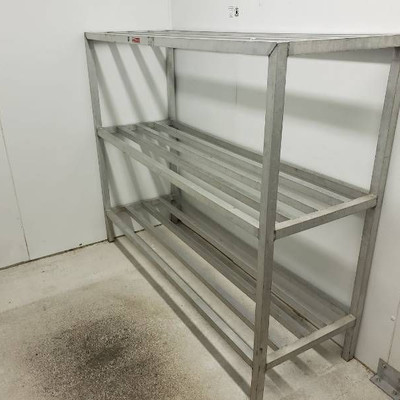 3 tier aluminum dunnage rack