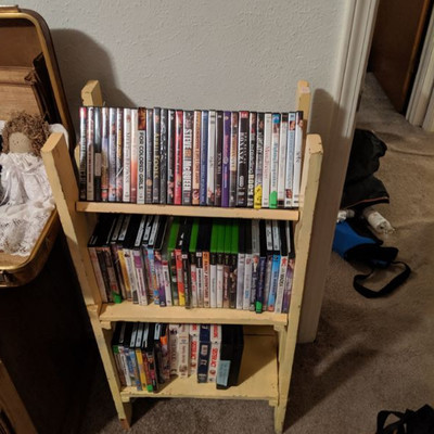 Dvds, xbox games and more