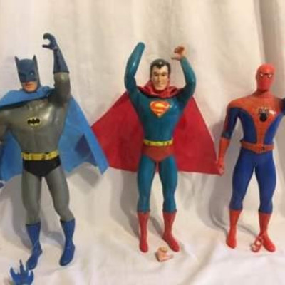 Vintage Super Hero Characters/Figures