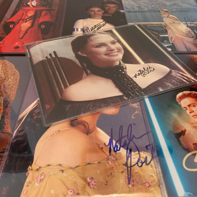 Autographed Photos - Natalie Portman (Star Wars)