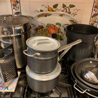 Kitchenware, Pots and Pans