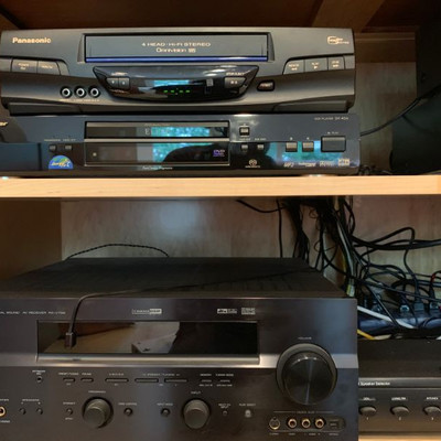 Yamaha Receiver RX V750, Pioneer DVD Player DV 45A, Prosolutions SE4