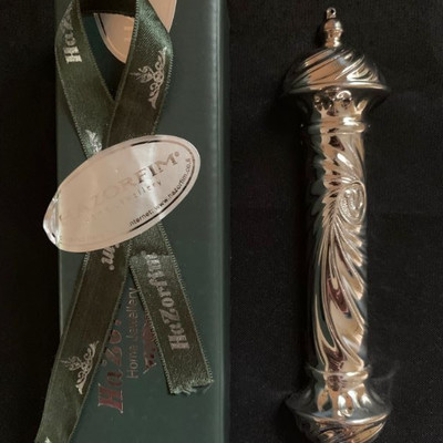 Hazorfim Sterling Mezuzah