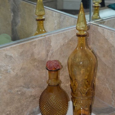 Mid-Century Glass Vases