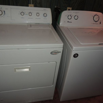 washer and dryer