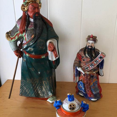NNS129 Guan Yu Figurine and More