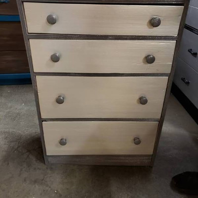 Alligator Skin Top 4 Drawer Chest of Drawers