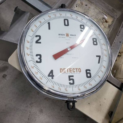 Detector hanging scale