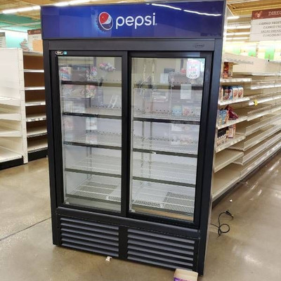 Pepsi sliding 2 door cooler