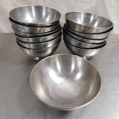 12 Brandware Stainless Steel Bowls