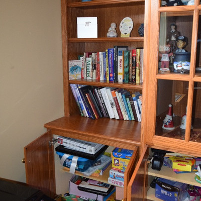 Display Cabinet, Books, Games, & Office Supplies