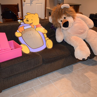 Stuffed Animals & Sofa