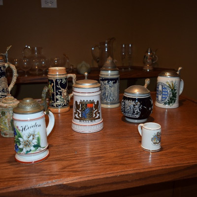 Collectible Beer Steins