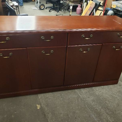 Nice Wood Office Credenza..