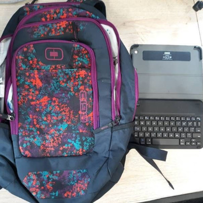 Ogio Laptop Backpack, Anker Folio Bluetooth Keyboa ...
