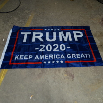 3 x 5- Trump 2020 Keep America Great flags