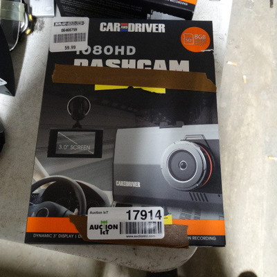 Car & Driver 1080HD dashcam in box