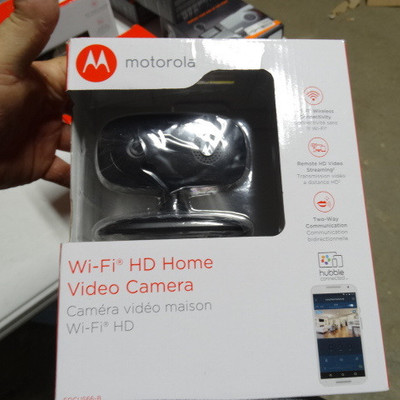 Motorola Wi-Fi HD home video camera- in box