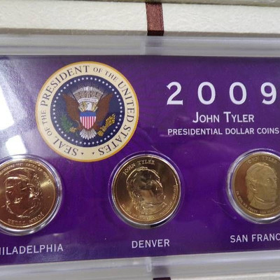 2009 John Tyler Presidential Dollar Coins